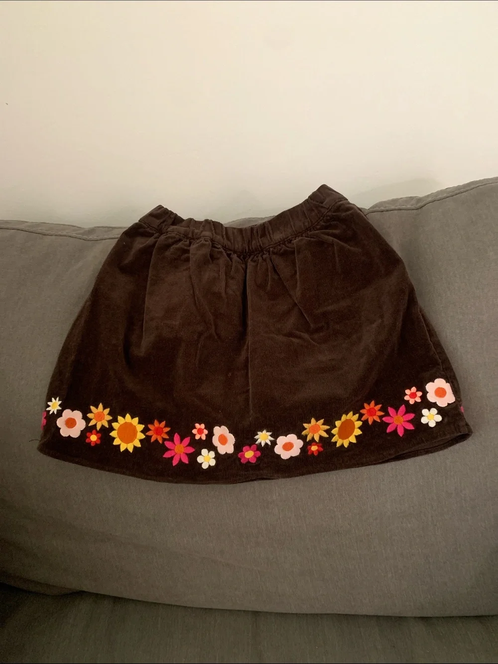 Gymboree brown velvet